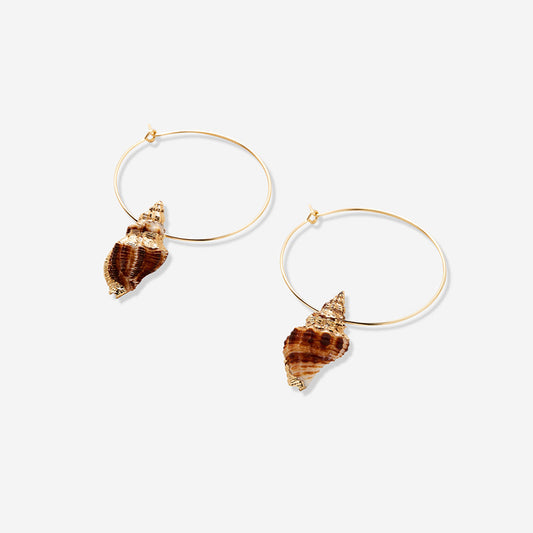 SEA SEEKER HOOP EARRINGS
